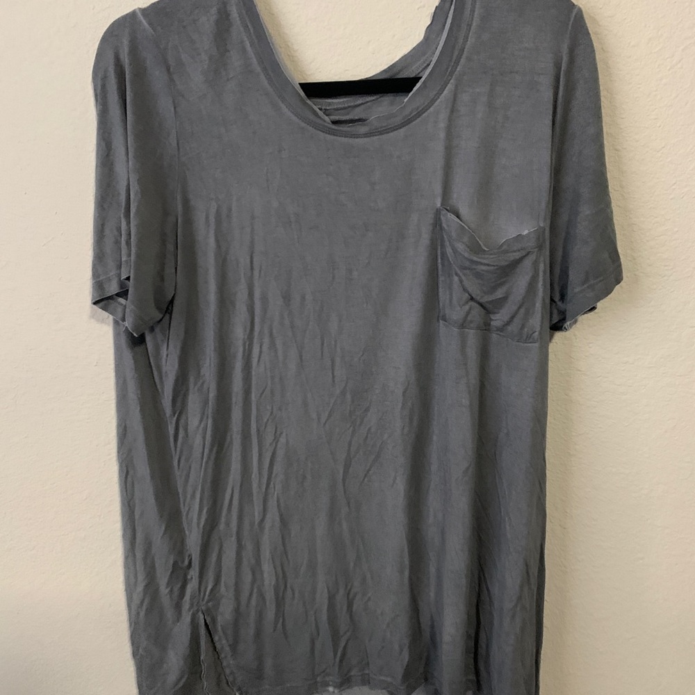 Grey Grace & Lace oversized top